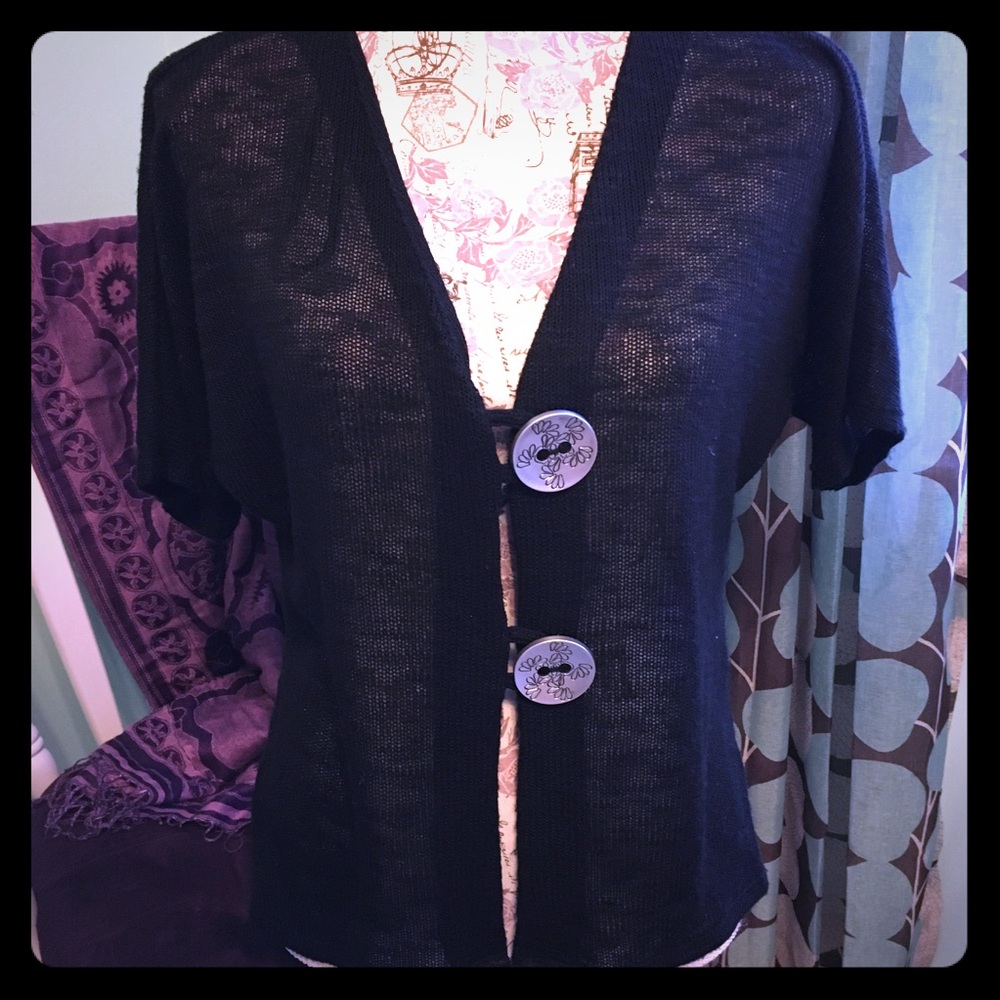 JM Collection knit shrug - PM